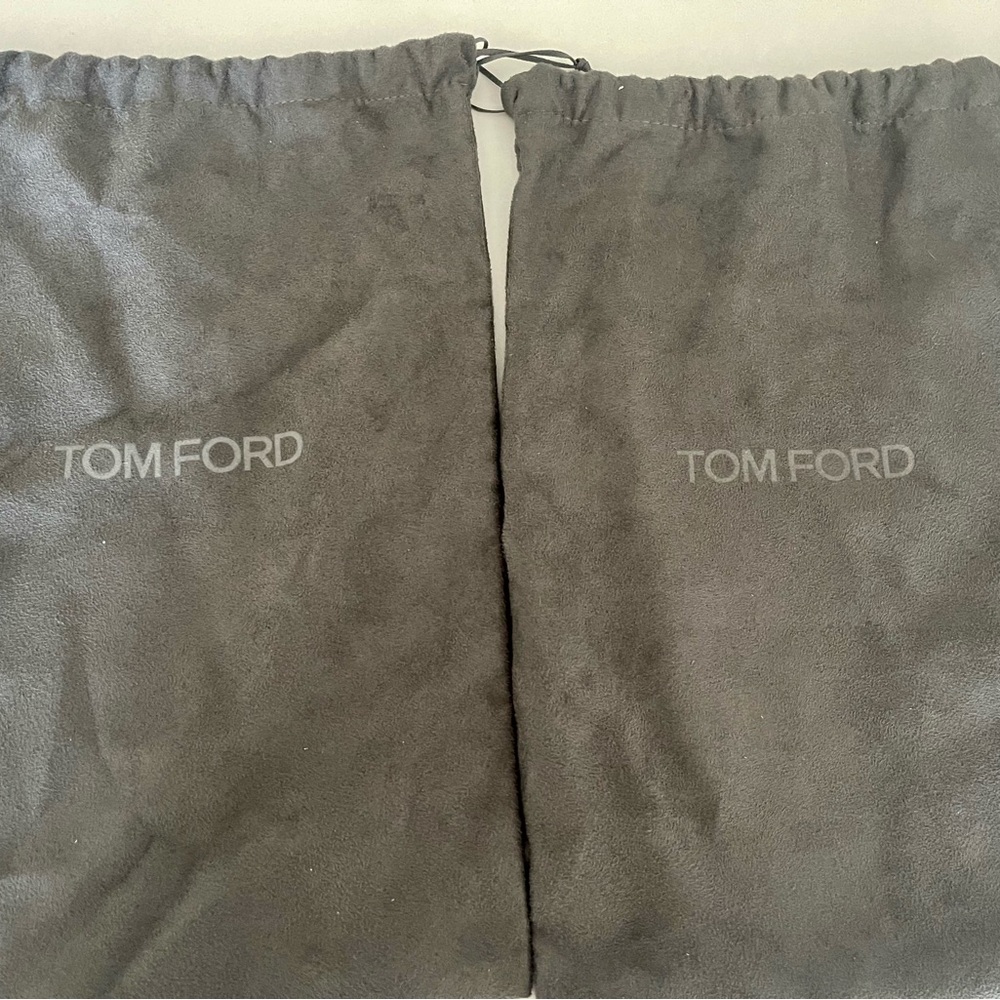 Authentic Tom Ford Shiny Leather Padlock Pointy Sandal (Perry Pink) - Picture 10 of 13